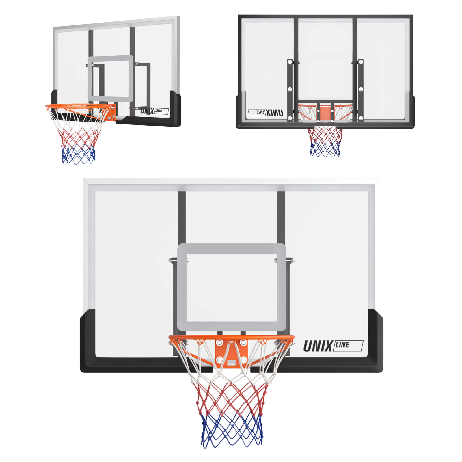 Баскетбольный щит UNIX Line B-Backboard 48