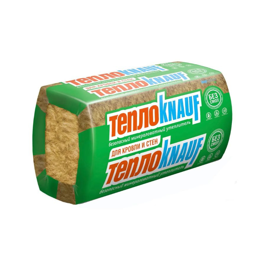 Утеплитель ТеплоКнауф для коттеджа Aquastatik 1230х610х50 мм