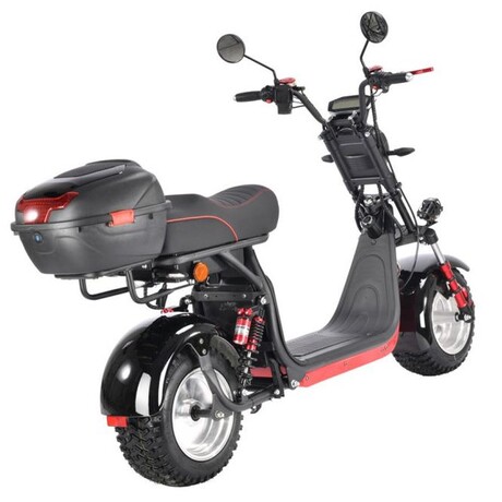 Электроскутер White Siberia CityCoco WS-PRO 2500w 21Ah (черный)