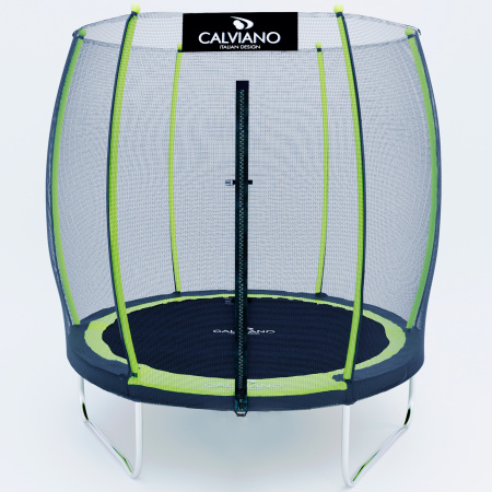 Батут пружинный с защитной сеткой Calviano 183 см - 6ft OUTSIDE master green