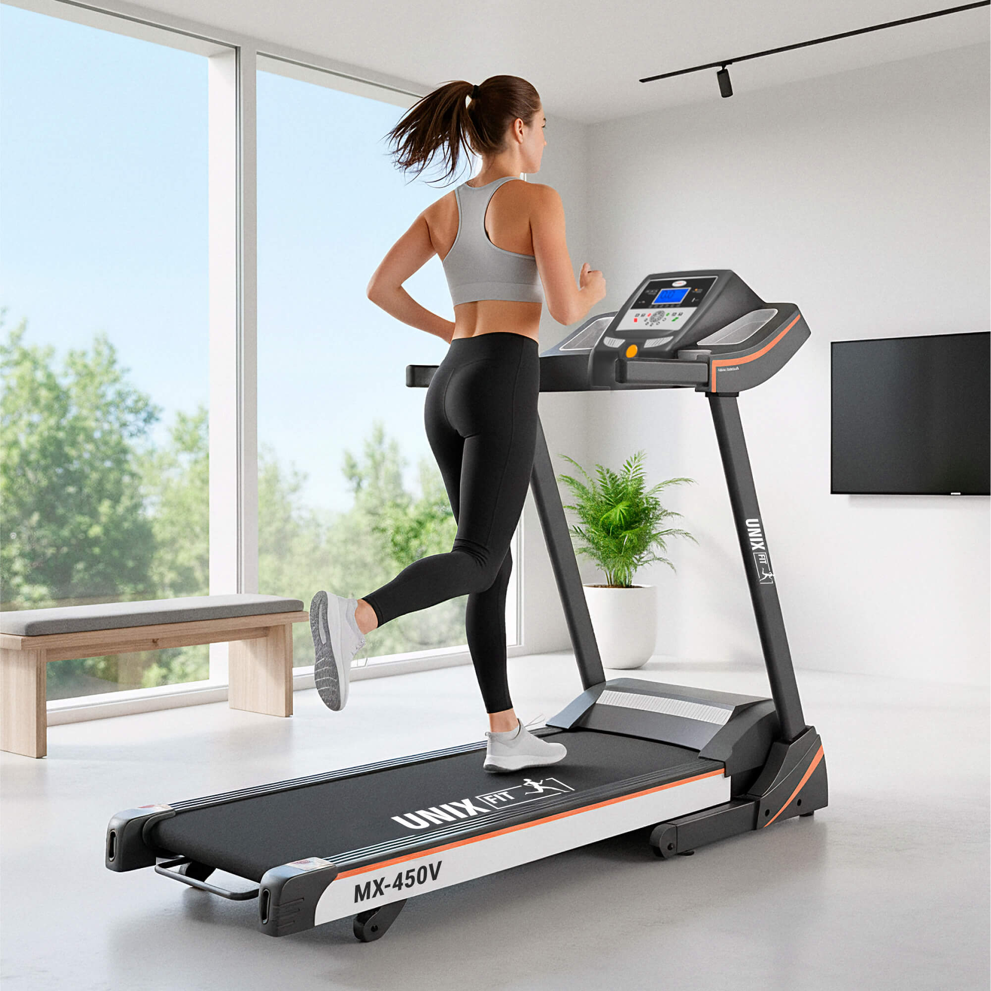 Беговые дорожки Unixfit серий ST и MX: Технологичный фитнес в стиле Smart